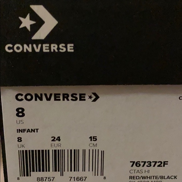 Toddler Converses - Picture 4 of 4